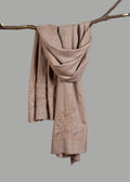 Handwoven & Handspun Pure Pashmina Shawl – Leaf Trail