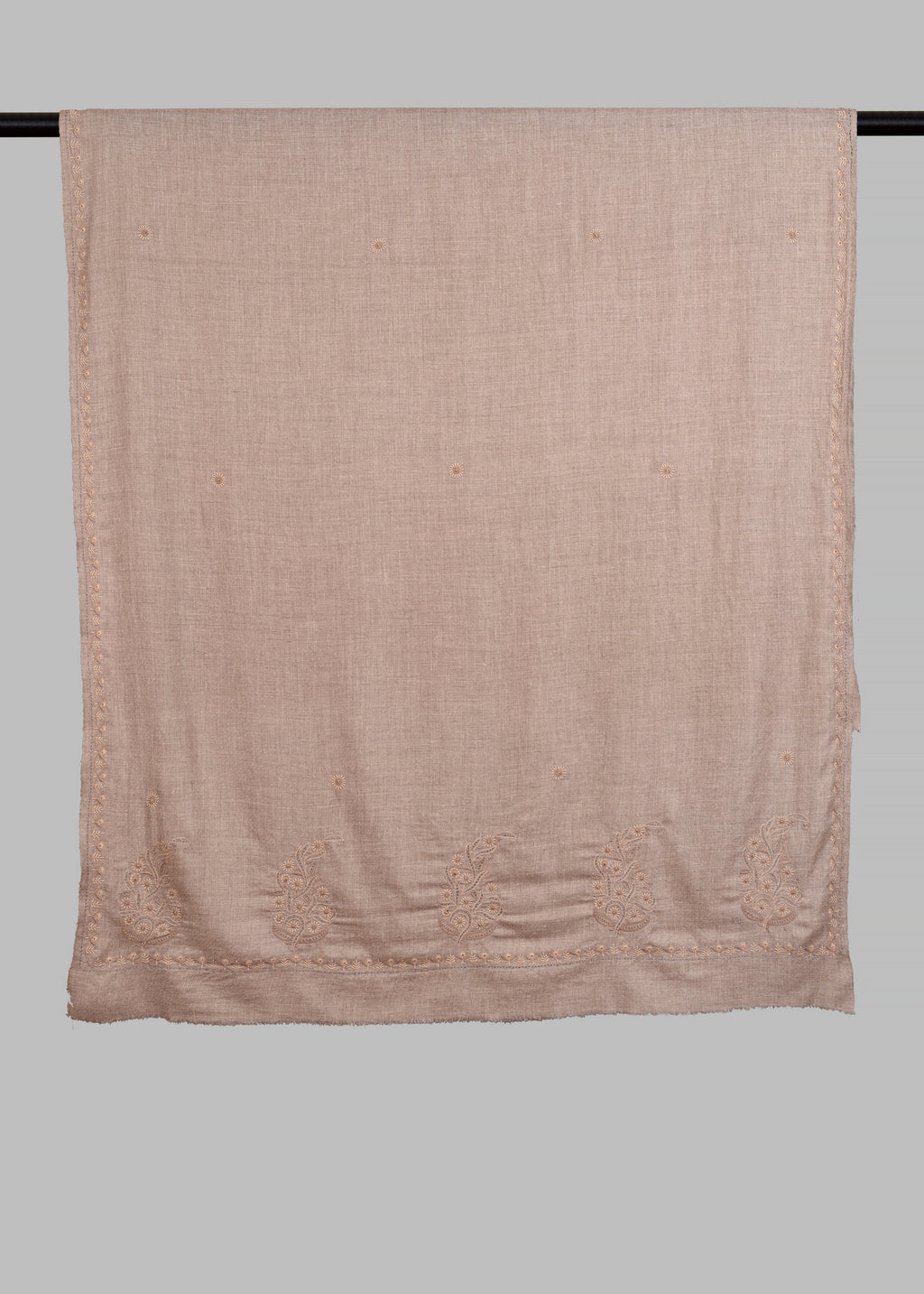Handwoven & Handspun Pure Pashmina Shawl – Leaf Trail