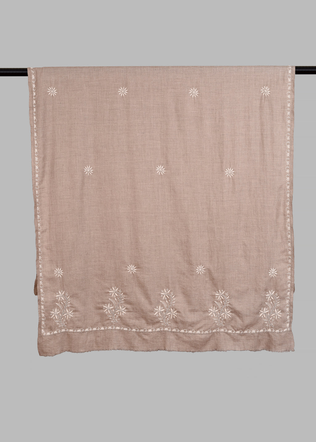 Handwoven & Handspun Pure Pashmina Shawl – Bare Thread Florals