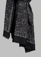 Handwoven & Handspun Pure Pashmina Shawl – Noir Vinework