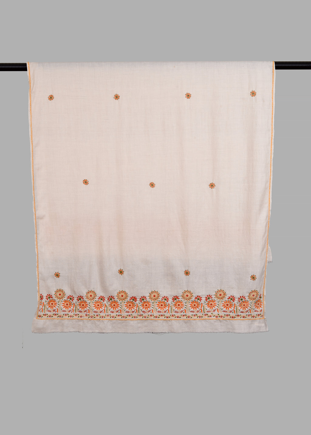 Handwoven & Handspun Pure Pashmina Shawl – Floral Rays