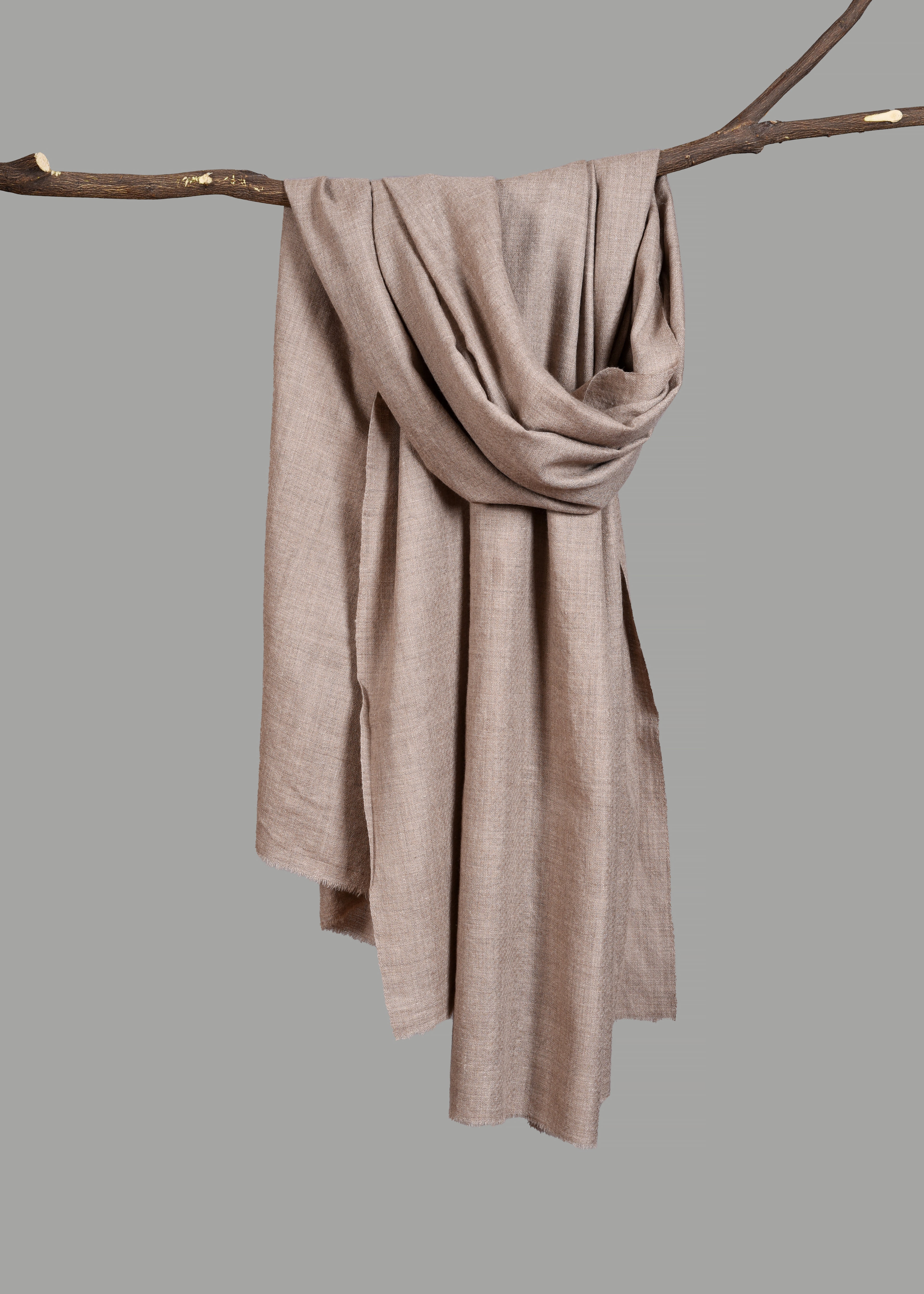 Handwoven & Handspun Pure Pashmina Shawl – Dune Calm