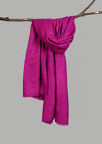 Handwoven & Handspun Pure Pashmina Shawl – Orquidea Bloom