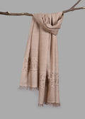 Handwoven Pure Pashmina Kani Stole – Heritage Vine Motif