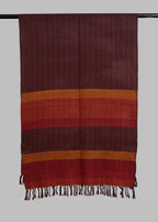 Kullu Handwoven Woollen Stole – Earthy Ombre