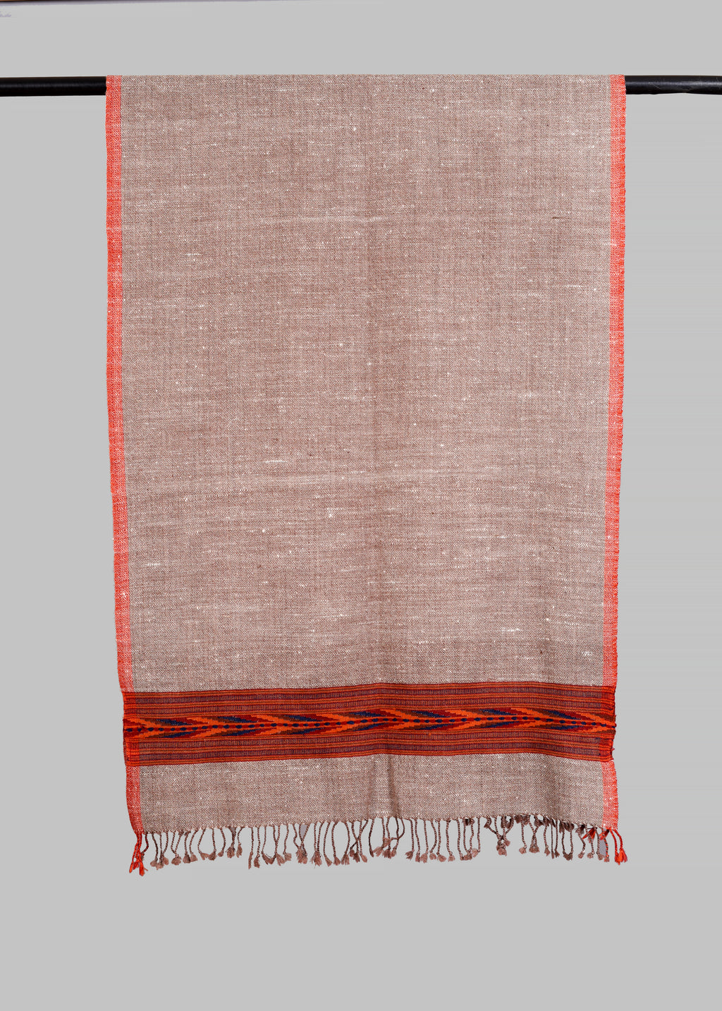 Kullu Handwoven Woollen Stole – Sunbaked Sand