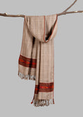 Kullu Handwoven Woollen Stole – Warm Sand