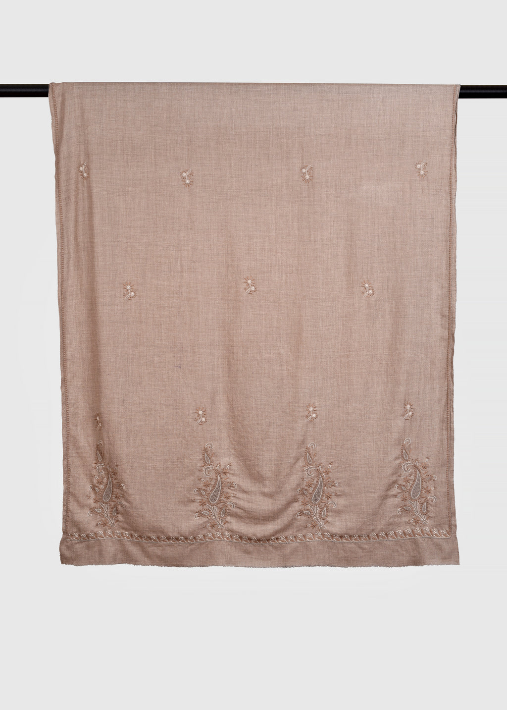 Handwoven & Handspun Pure Pashmina Shawl – Blooming Paisley