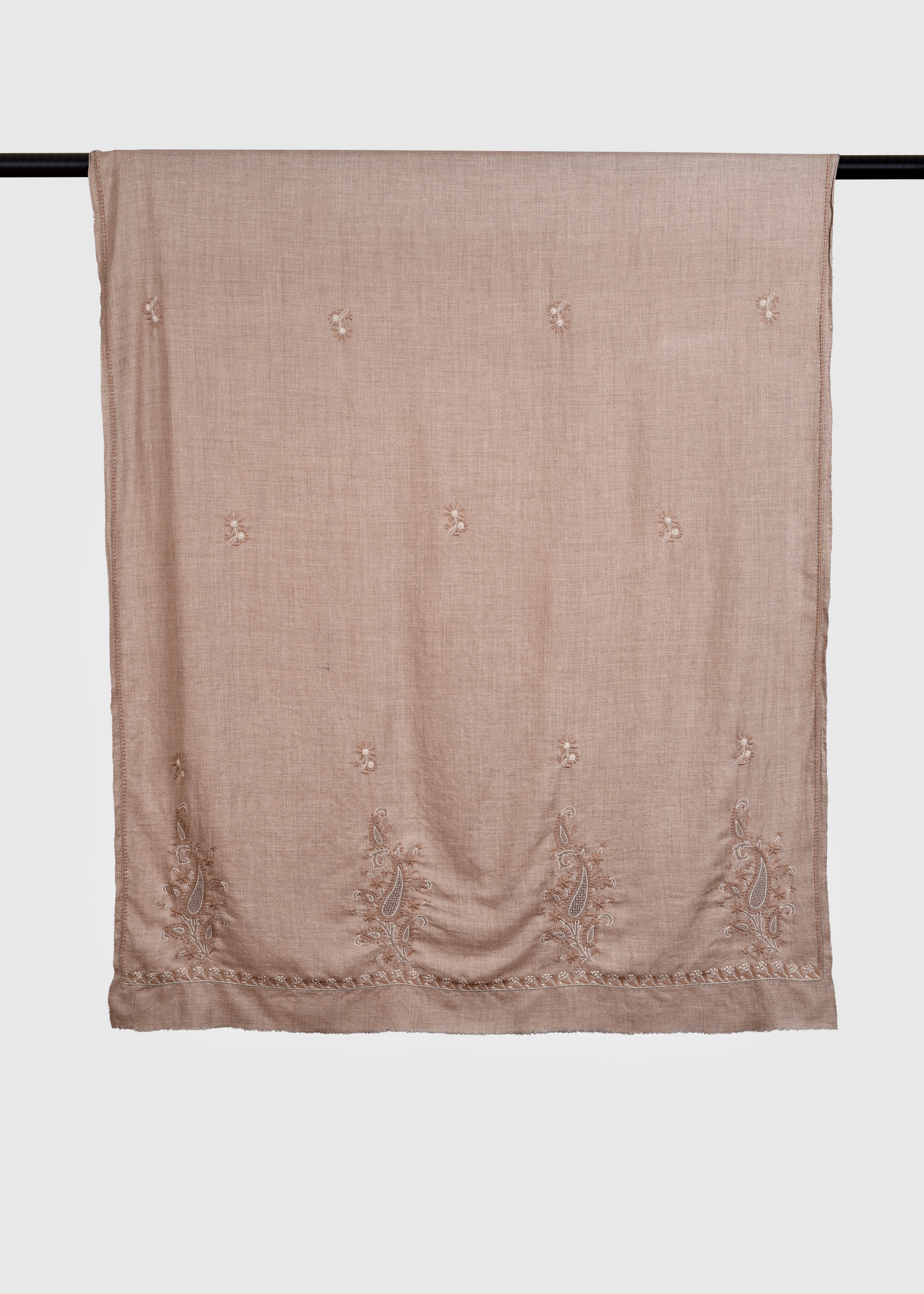 Handwoven & Handspun Pure Pashmina Shawl – Blooming Paisley
