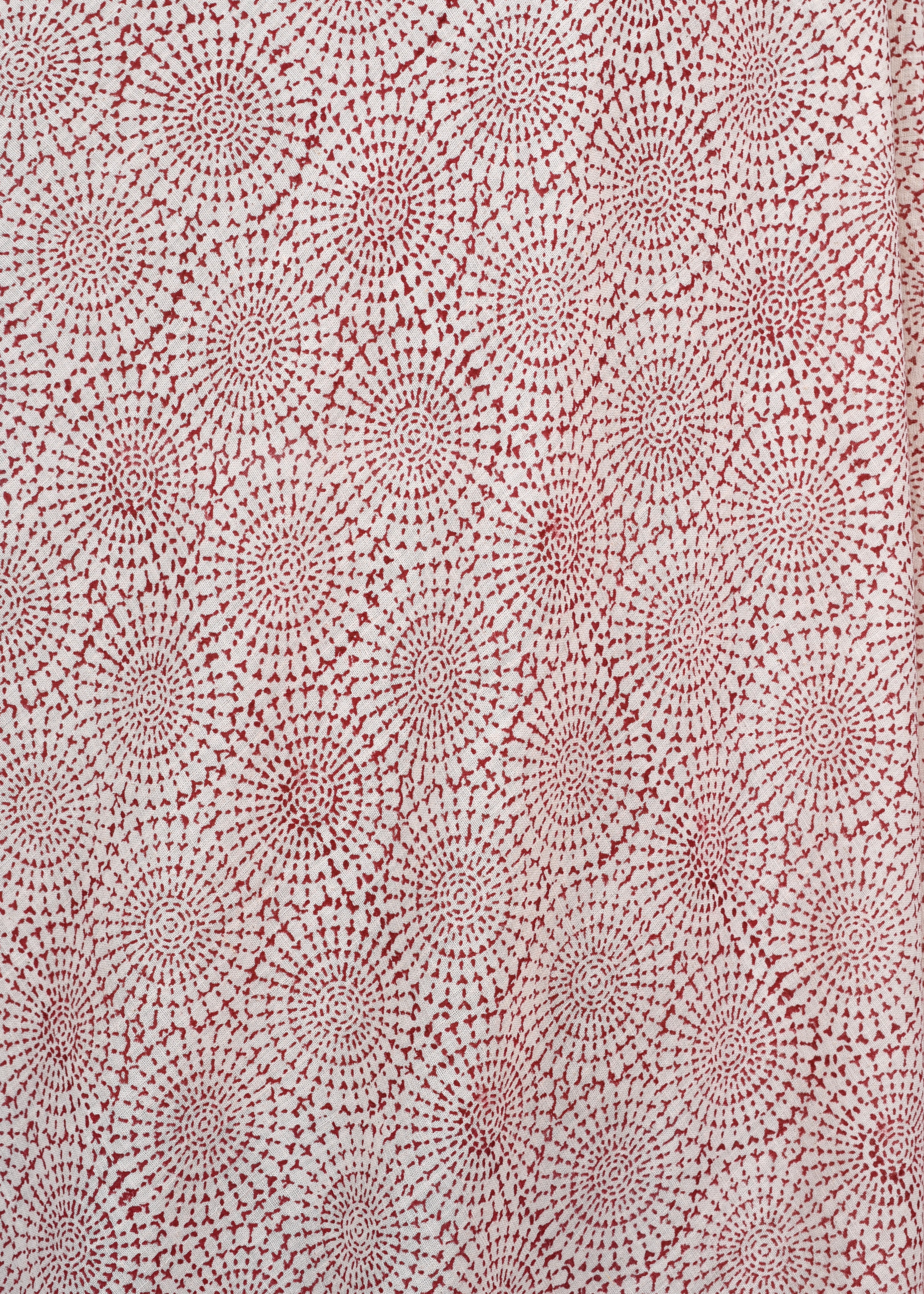 Redwood Blossom Block Print