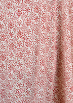 Terracotta Daisy Block Print