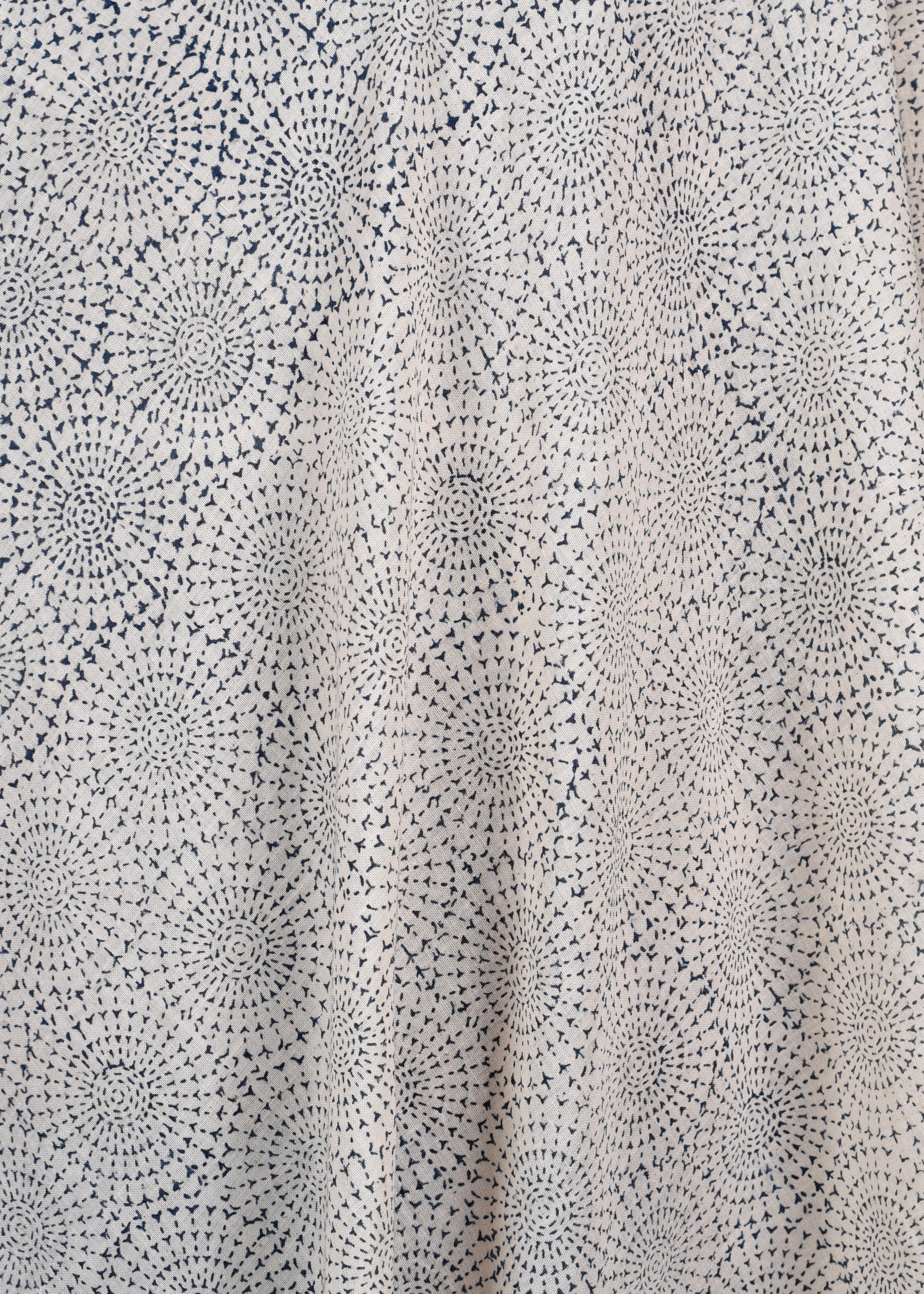 Bluerings Blossom Block Print