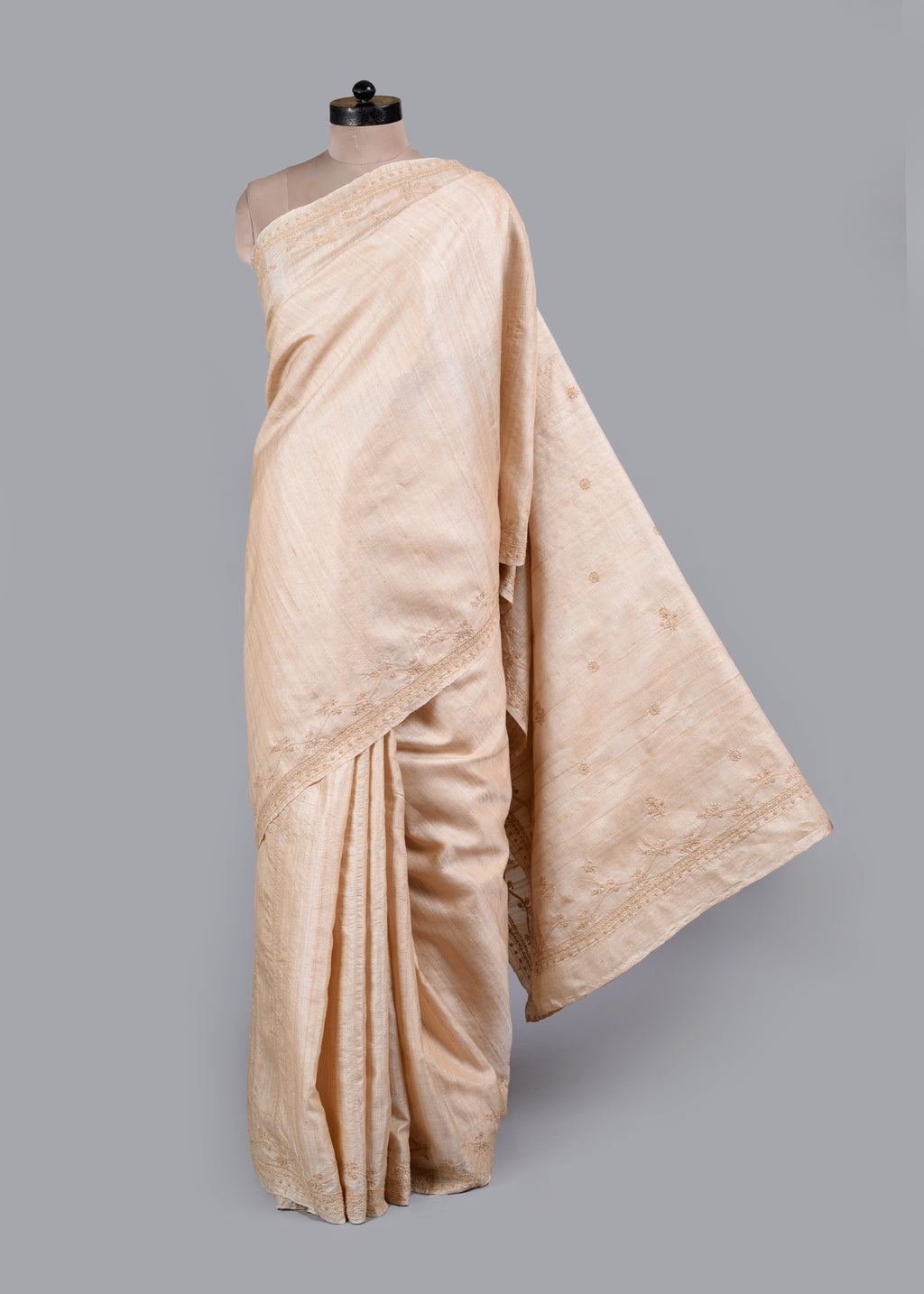 Tussar Heirloom (With Blouse)