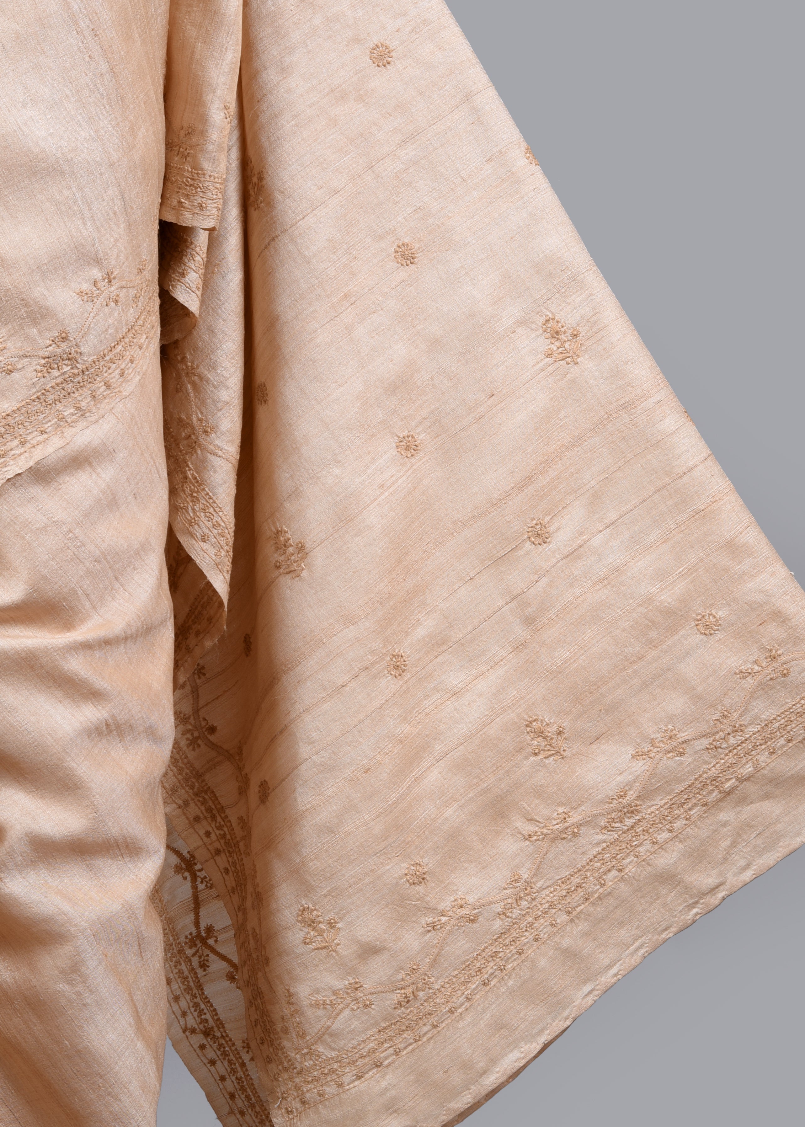 Tussar Heirloom (With Blouse)