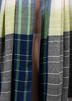 Handwoven Pure Cotton Stole – Pearl Mist