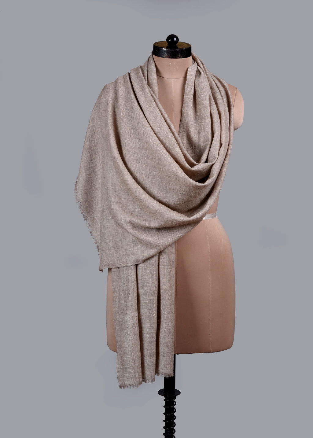 Handwoven & Handspun Pure Pashmina Stole – Mistwood