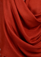 Handwoven & Handspun Pure Pashmina Stole – Sindoori