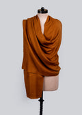 Handwoven & Handspun Pure Pashmina Stole – Harvest Gold