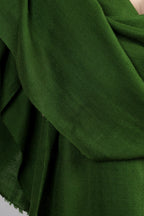 Handwoven & Handspun Pure Pashmina Stole – Dartmouth Green