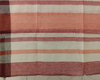 Handloom Peach Cotton Scarf