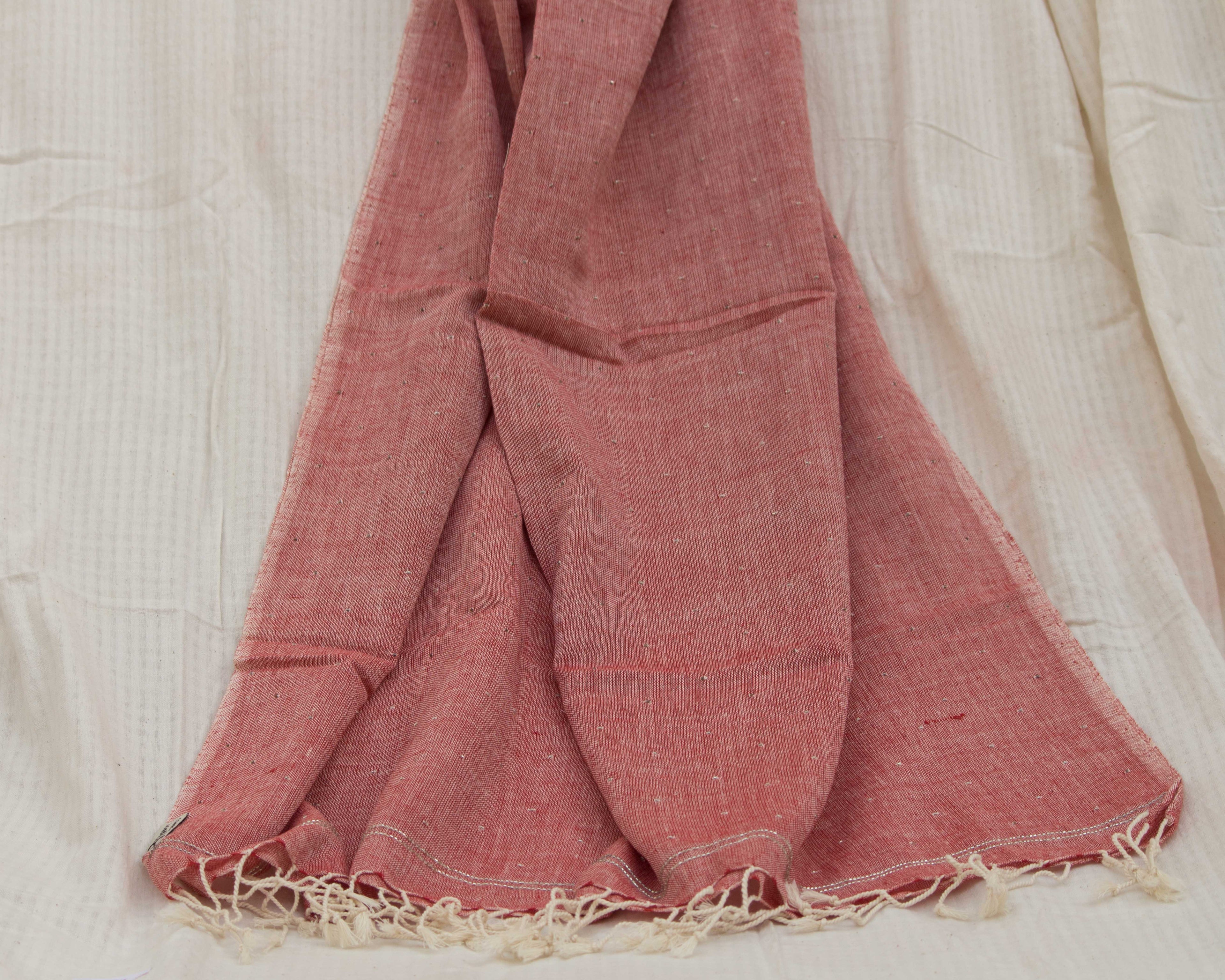 Handwoven - Zardozi Stole