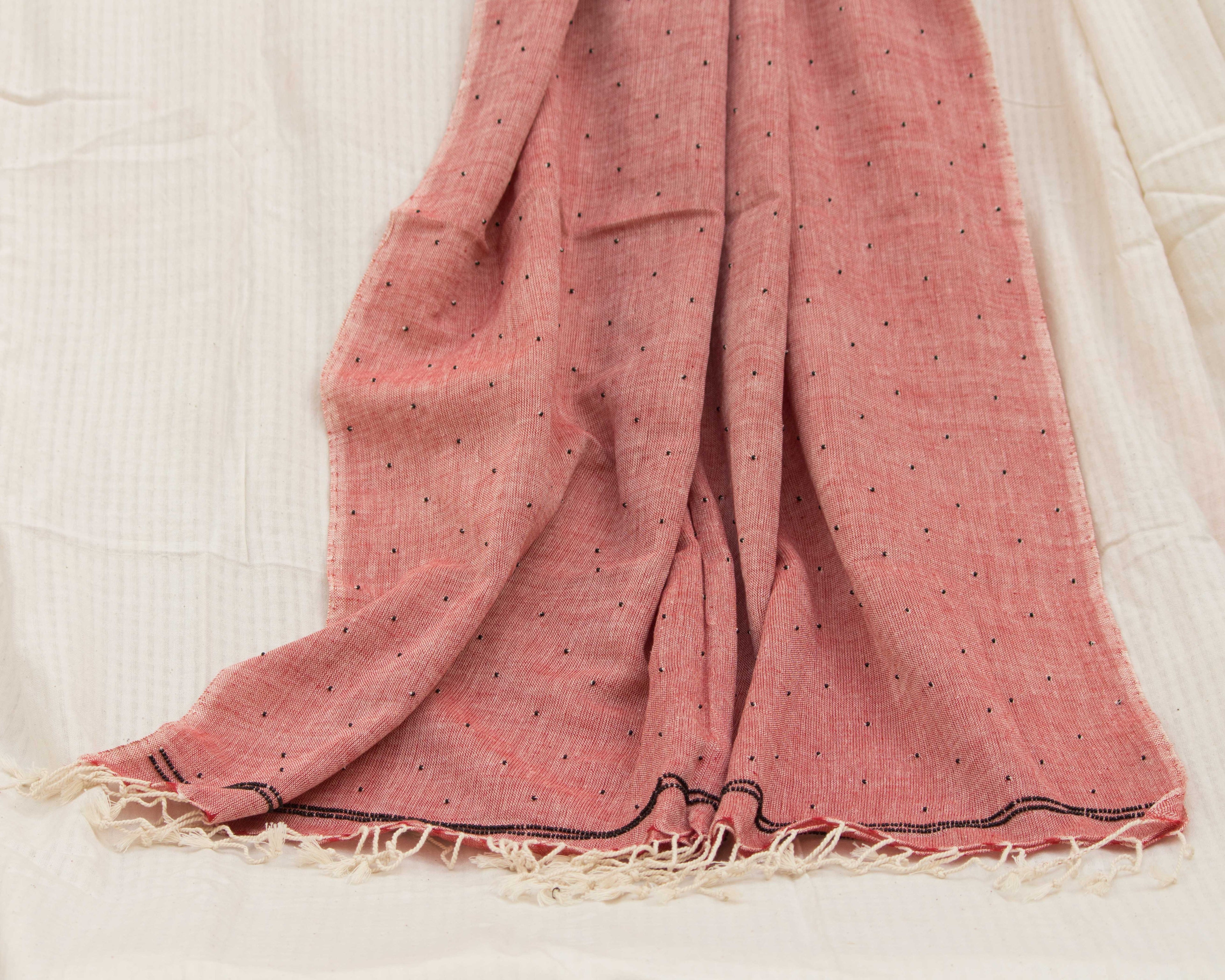 Handwoven - Zardozi Stole