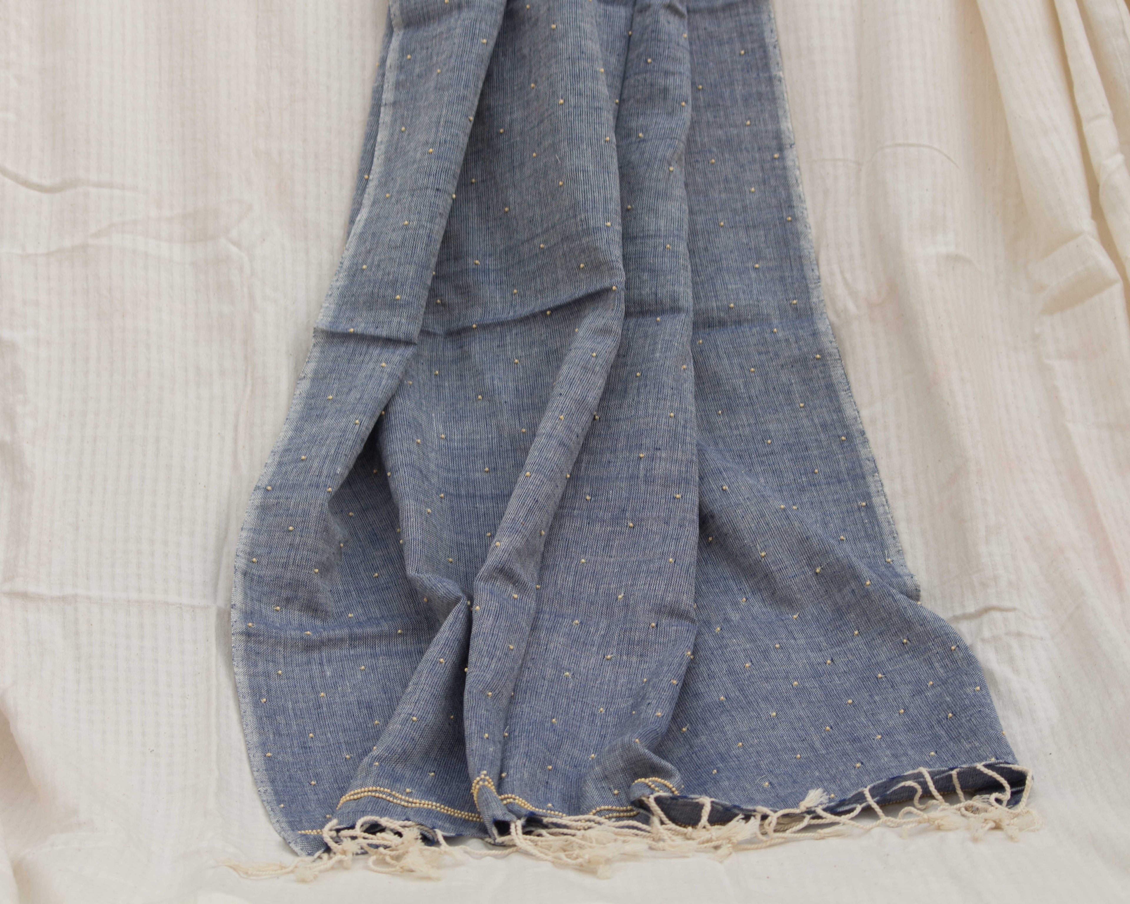 Handwoven - Zardozi Stole