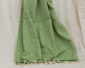 Zardozi Wonders: Stole in Green