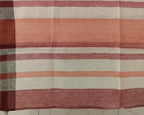 Handloom Peach Cotton Scarf
