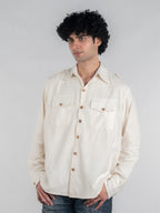 Classic Military Handspun and Handwoven Kora Shirt