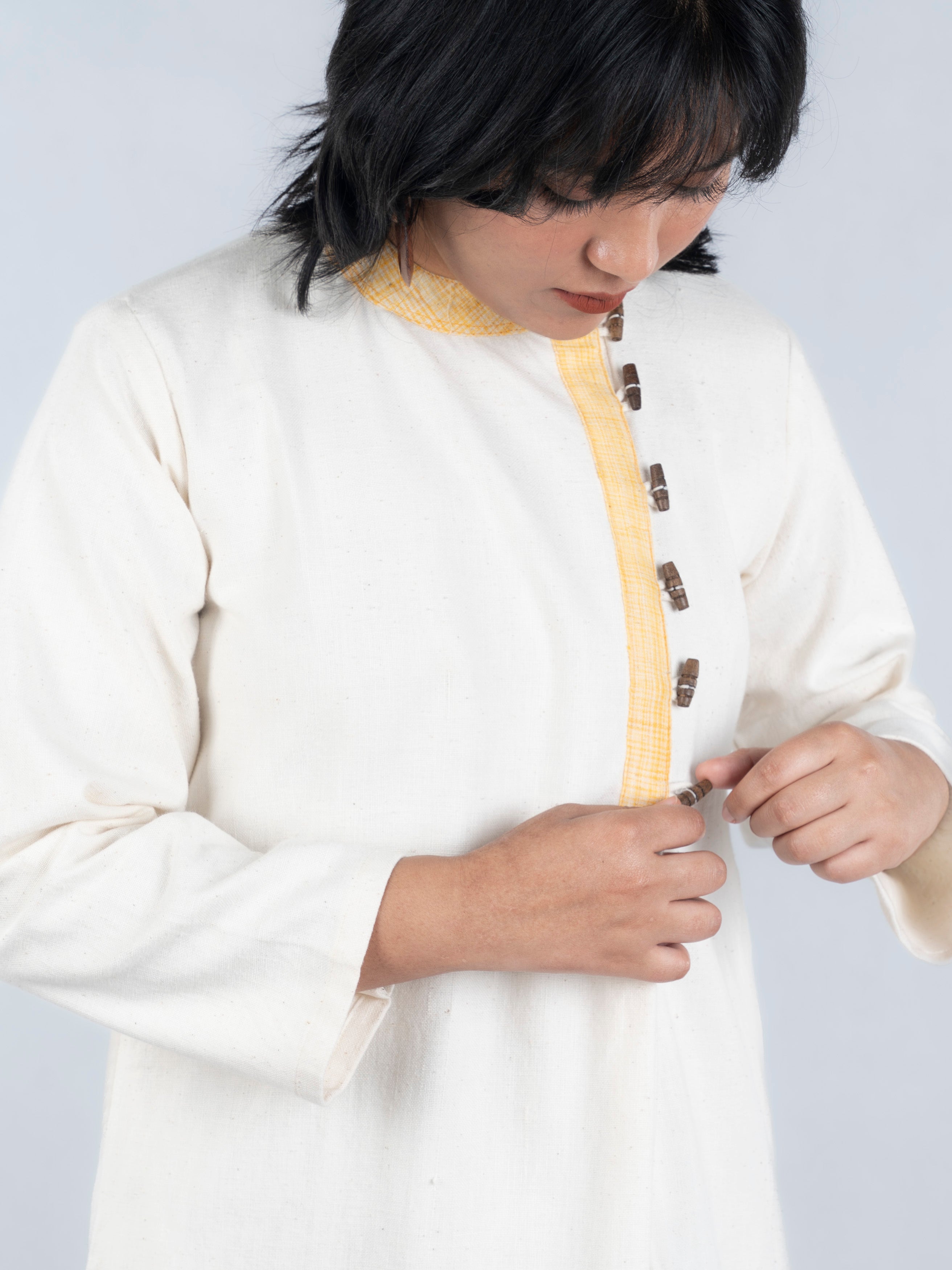 Sun Line Handspun and Handwoven Kora Dress
