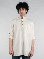 Classic Handspun and Handwoven Kora Kurta