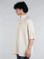 Classic Handspun and Handwoven Kora Kurta