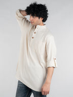 Classic Handspun and Handwoven Kora Kurta