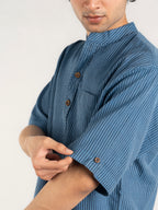 Ocean Breeze Handloom Kurta