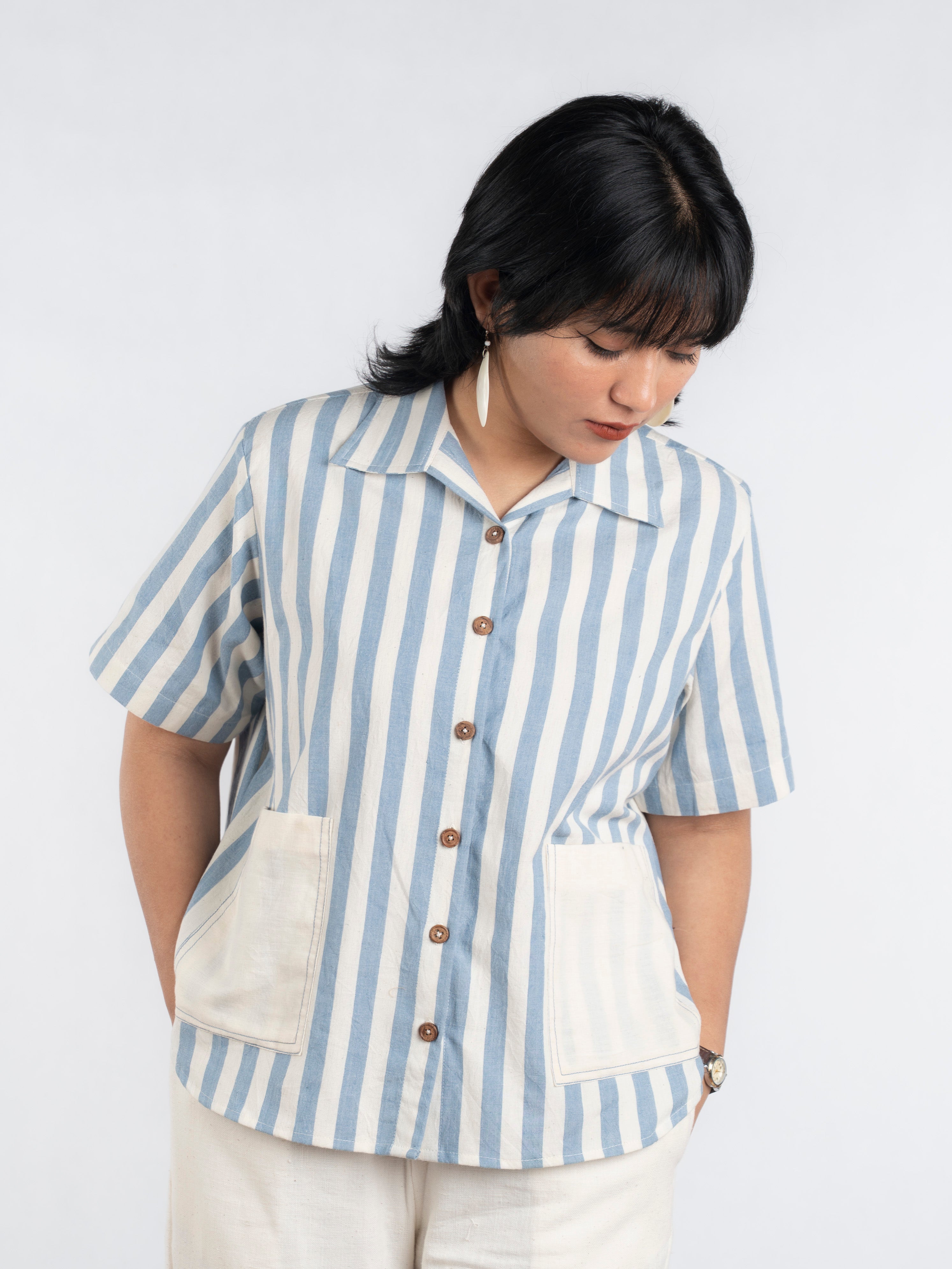 Coastal Summer Handloom Shirt
