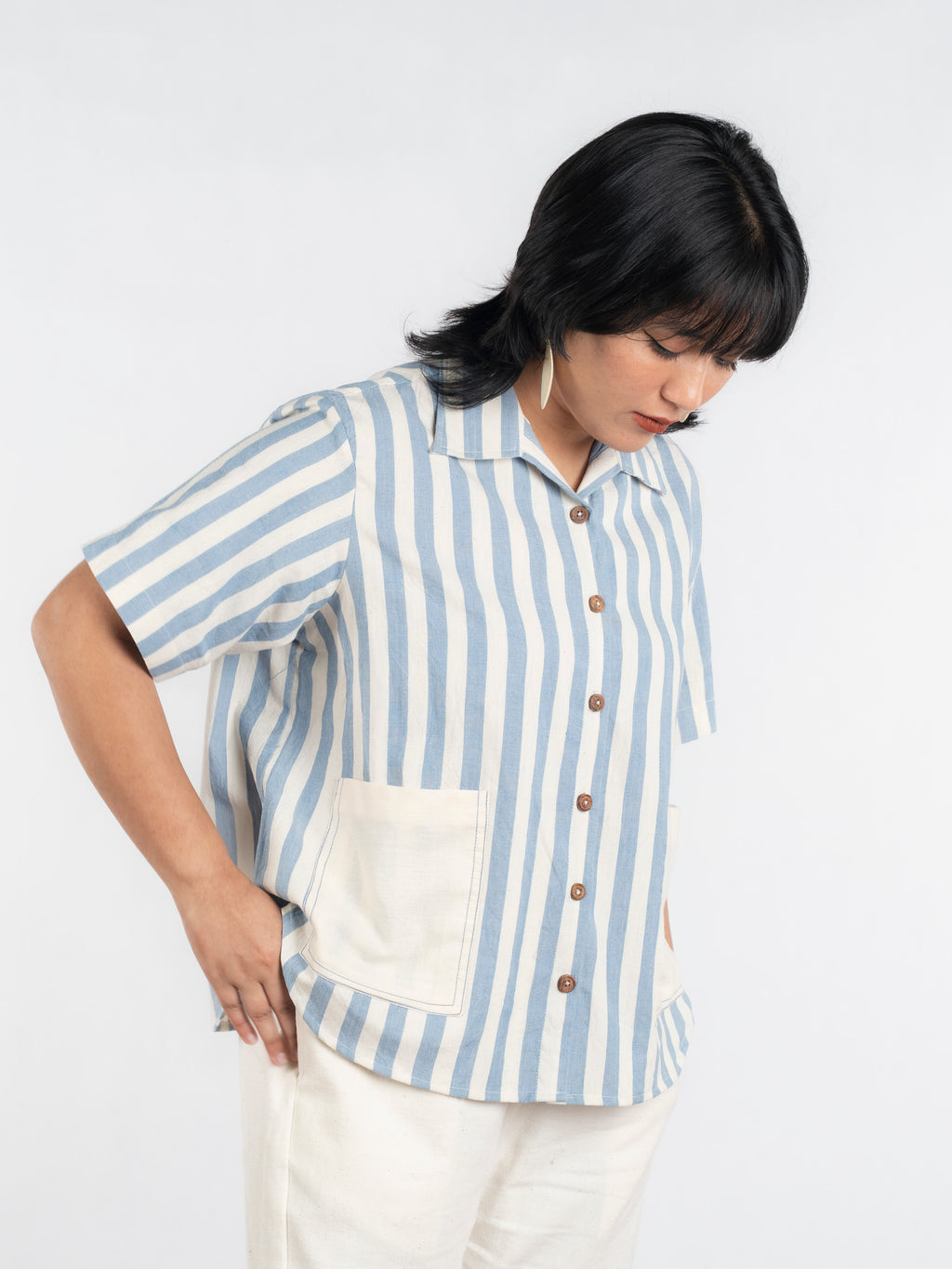 Coastal Summer Handloom Shirt