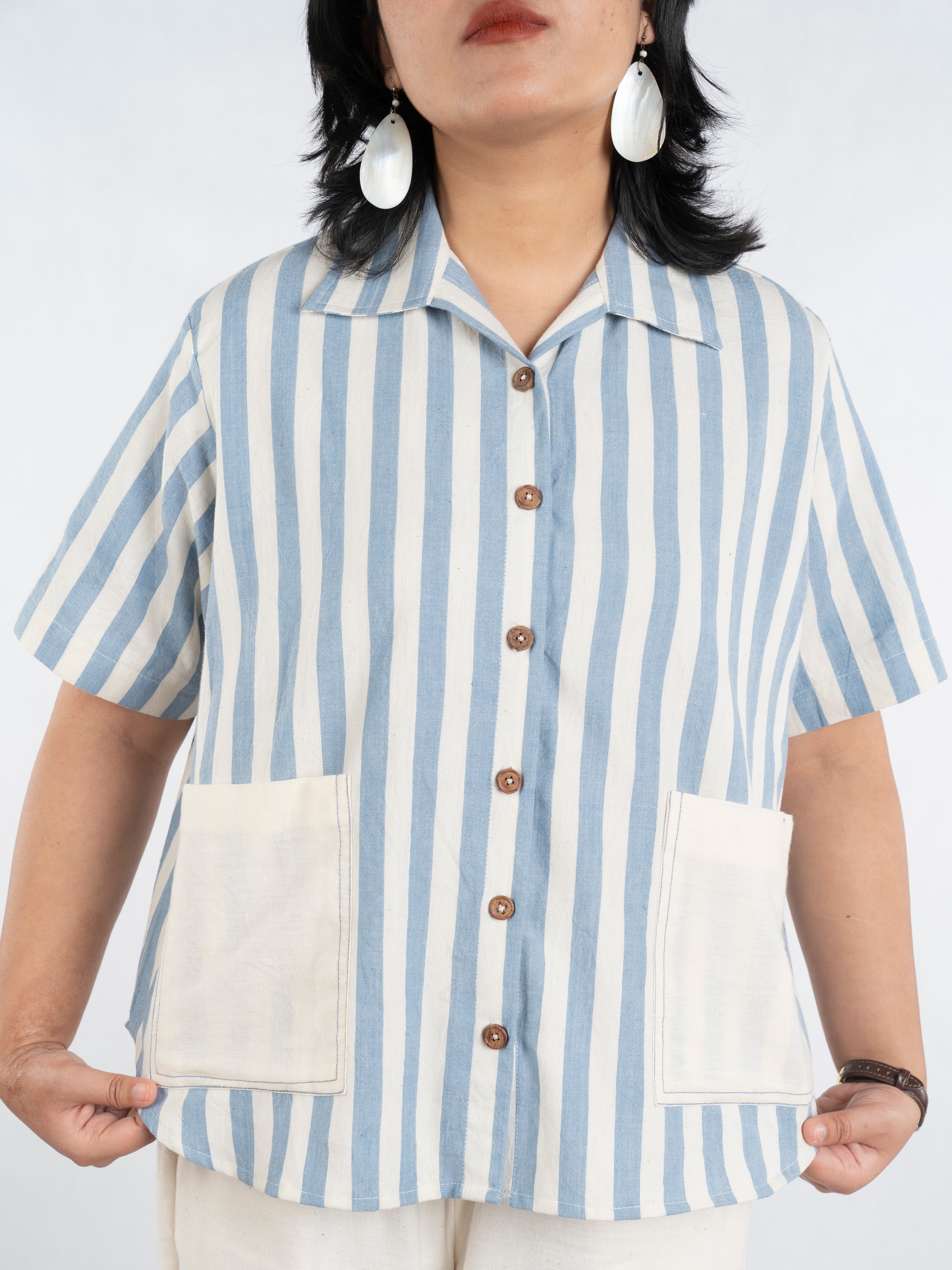 Coastal Summer Handloom Shirt