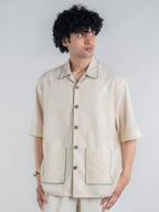 Forest Edge Handspun and Handwoven Kora Shirt