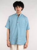 Summer Sky Handloom Kurta