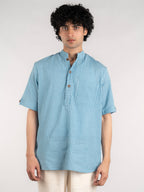 Summer Sky Handloom Kurta