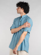 Summer Sky Handloom Kurta