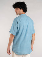 Summer Sky Handloom Kurta