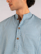 Summer Sky Handloom Kurta