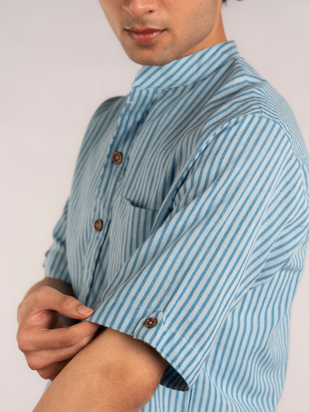 Summer Sky Handloom Kurta