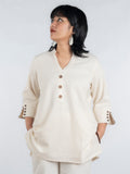 Classic  Handspun and Handwoven Kora Kurta