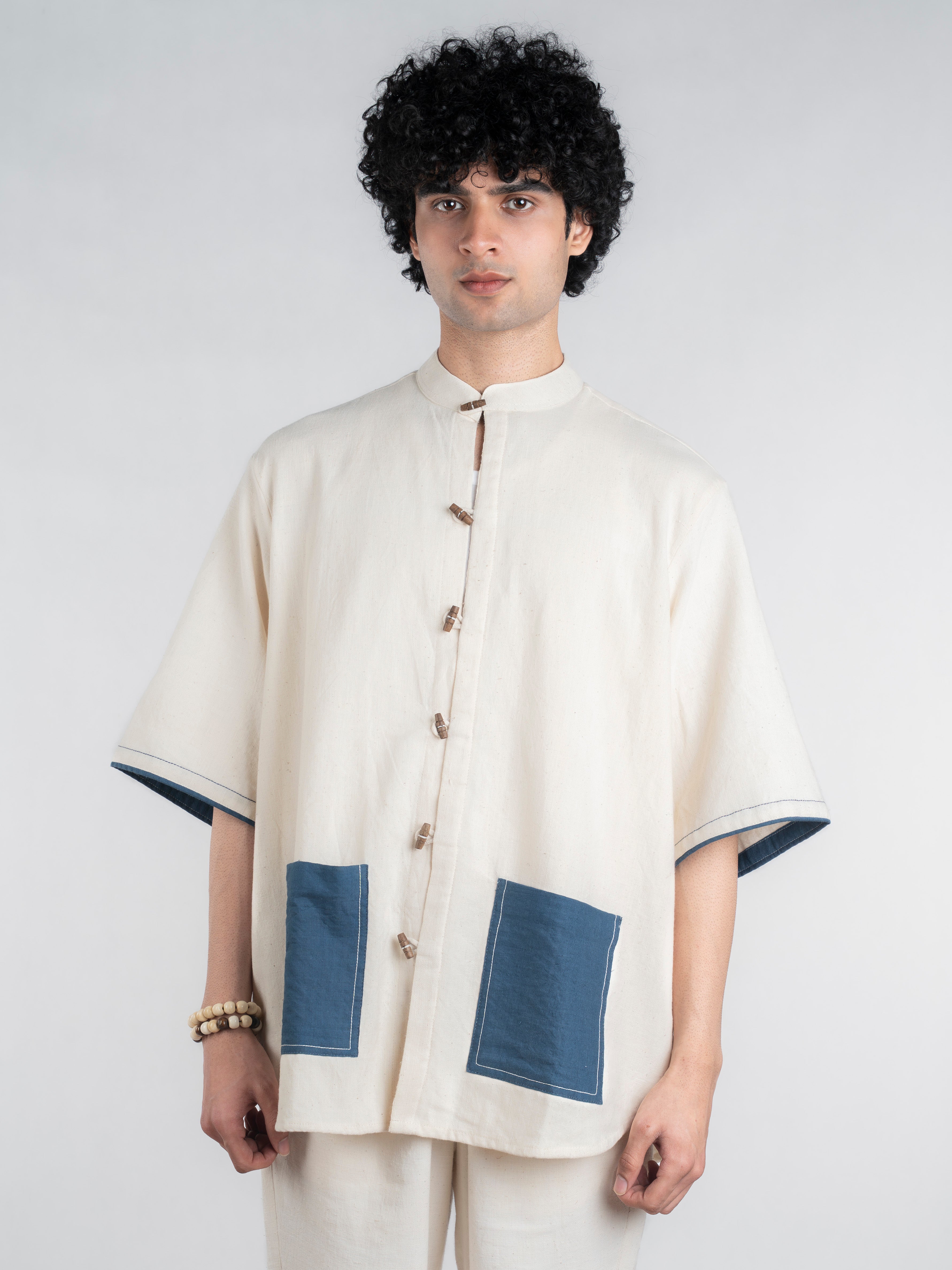 Blue Twins Kora Handloom Shirt