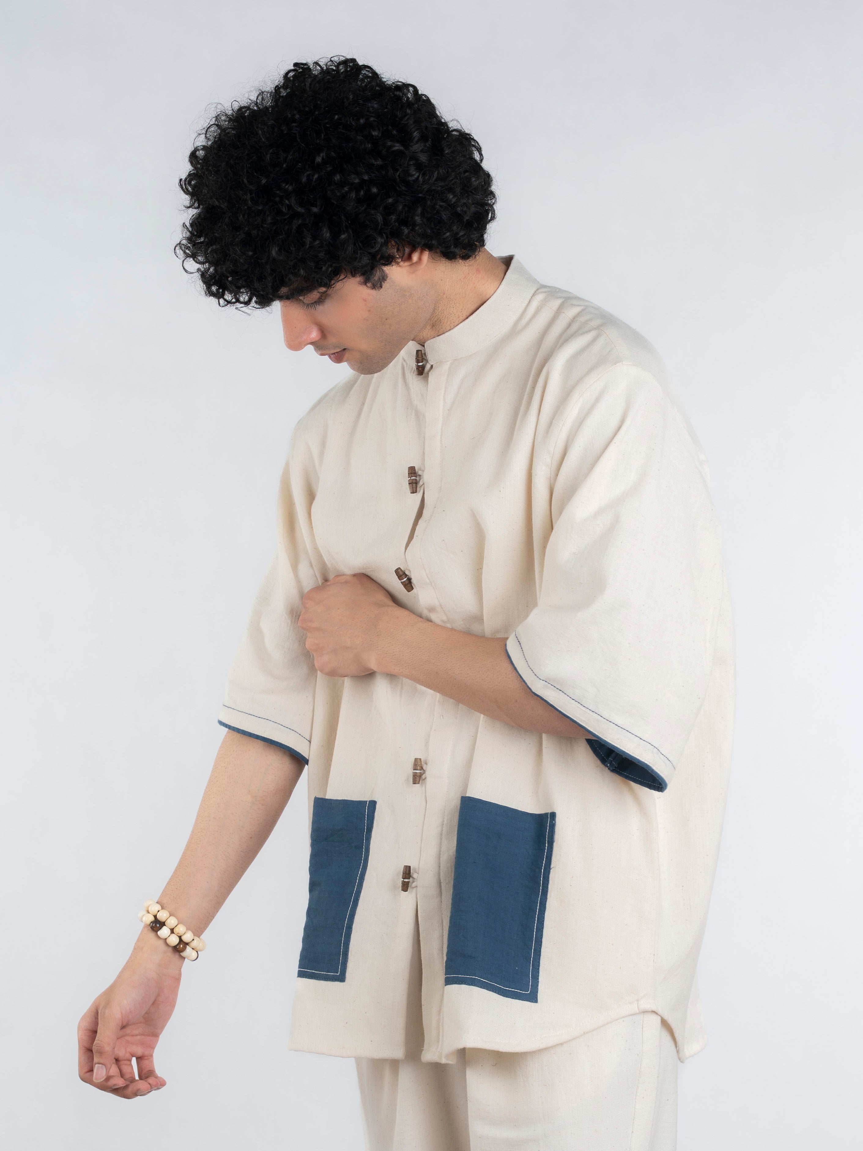 Blue Twins Kora Handloom Shirt