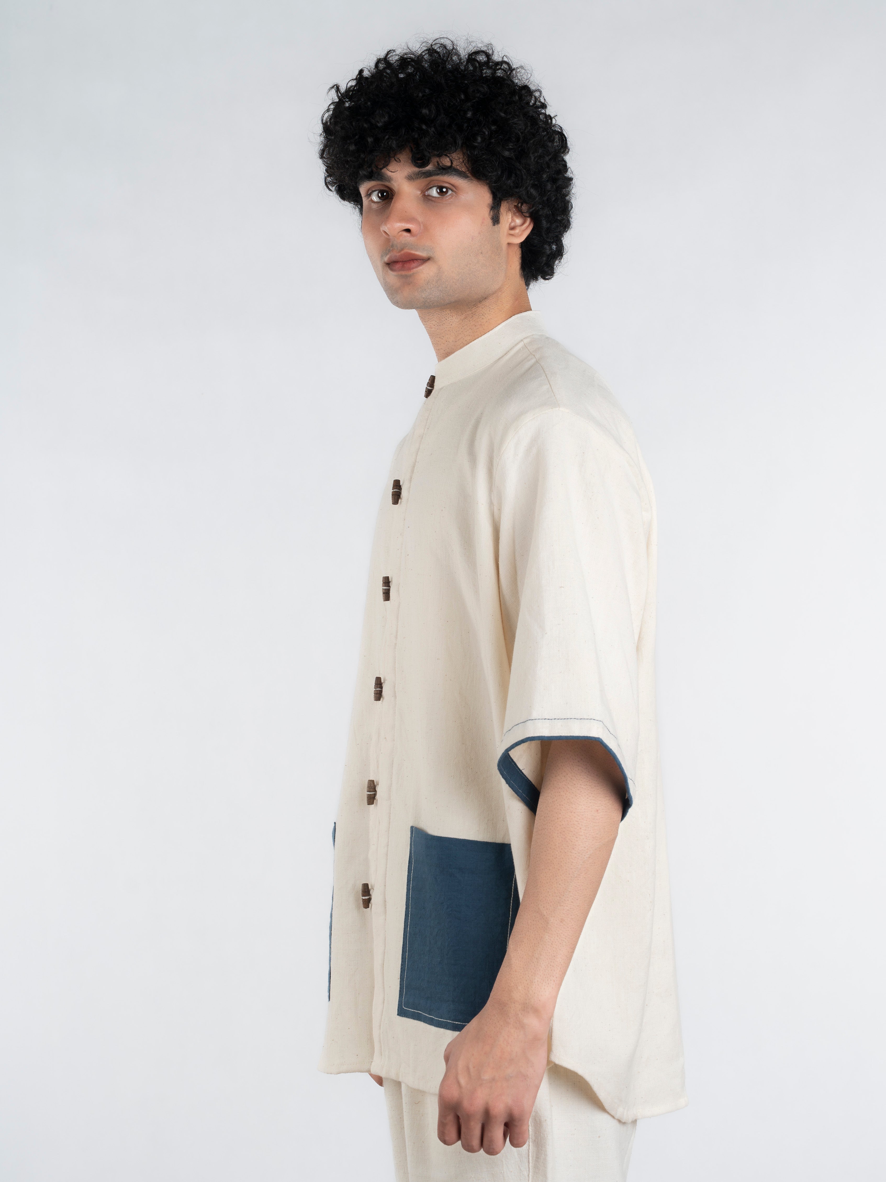 Blue Twins Kora Handloom Shirt