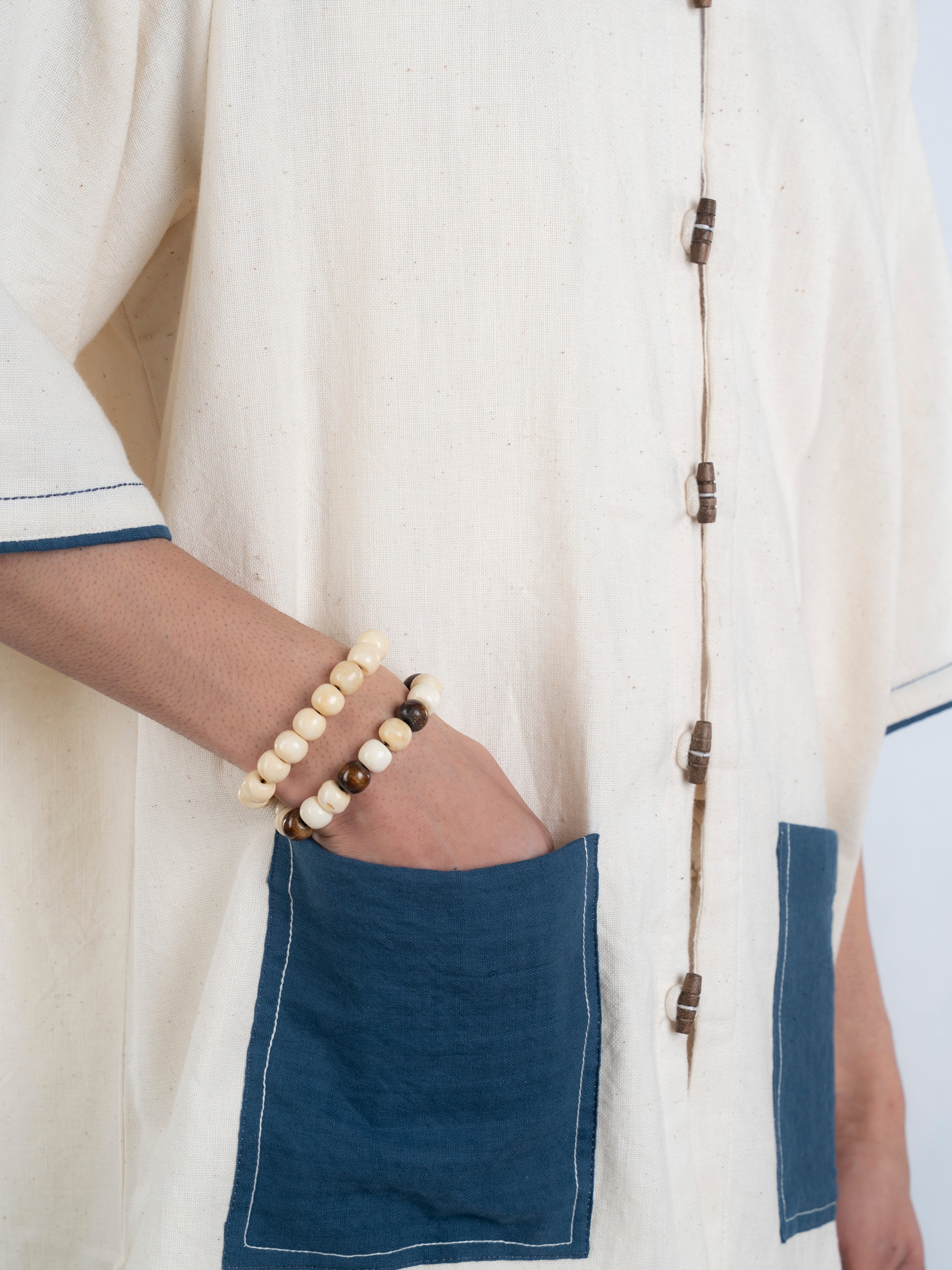 Blue Twins Kora Handloom Shirt